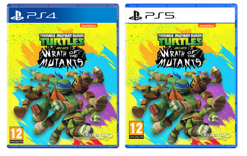 【艾達電玩】全新現貨 PS4 & PS5 忍者龜 變種人之怒 歐版 英文版