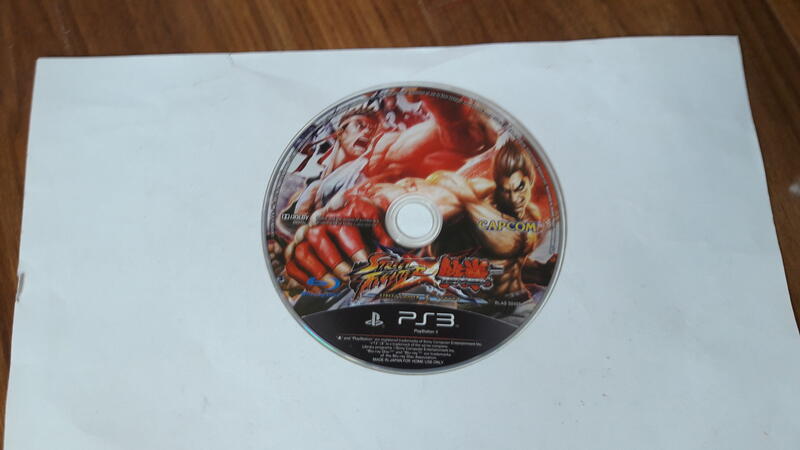 PS3 快打旋風 鉄拳 快打旋風 鐵拳 Street Fighter PC GAME 電腦遊戲 二手 D14