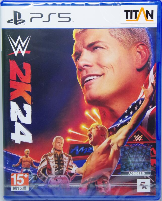 <電玩戰場>(全新) PS5 WWE 2K24 英文版