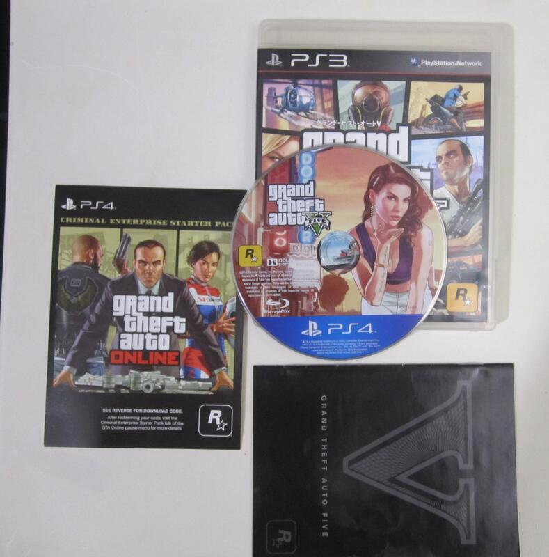 PS4 俠盜獵車手5 中文版 GTA 5 Grand Theft Auto V