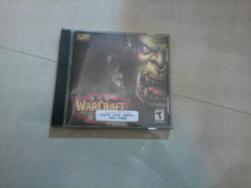 阿騰哥二手書@PC GAME WARCRAFT 魔獸爭霸 III 3  電腦遊戲共1片共1片書阿騰哥二手書