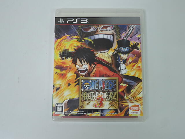 PS3 日版 GAME 航海王 海賊無雙3 (43183203) 