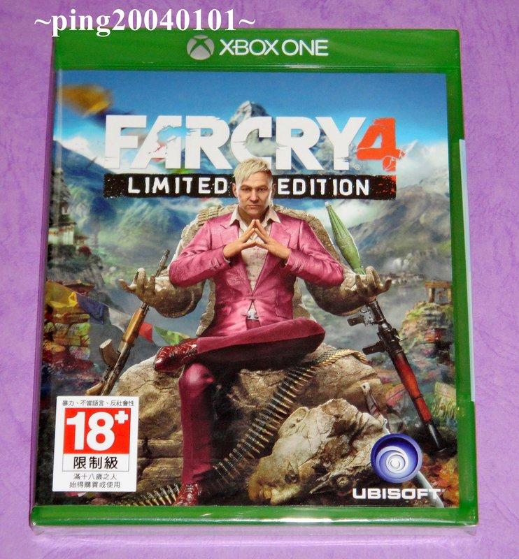 ~Ping玩具坊~XBOX ONE全新未拆封原裝片--極地戰嚎4《Far Cry 4》