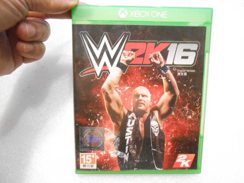 XBOX ONE 正版遊戲片 WWE 2K16 英文版【外觀完整、光碟片佳】