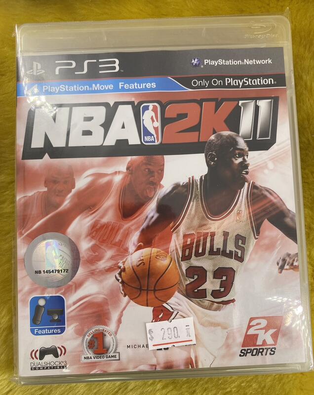 偉翰玩具-電玩 PS3 美國職業籃球 NBA 2K11  National Basketball Asso 二手遊戲