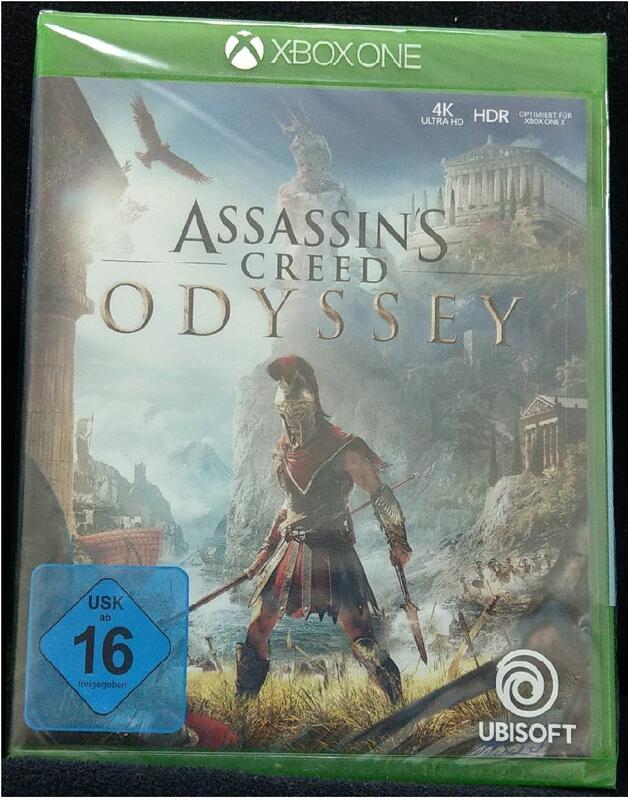 Xbox one【Assassin's Creed Odyssey 刺客教條：奧德賽】歐版 全新未拆