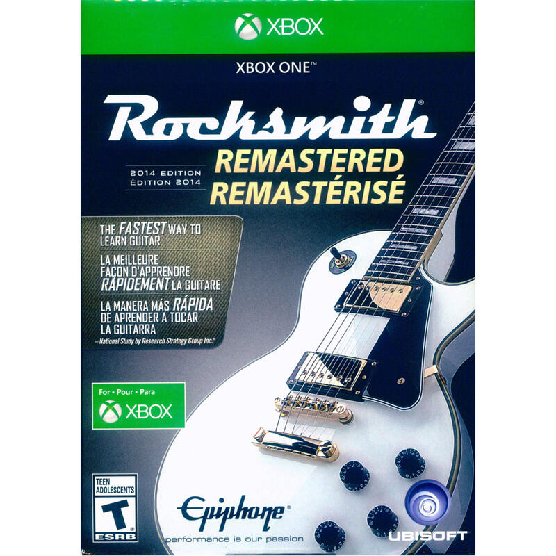 【一起玩】XBOX ONE 搖滾史密斯 2014 重製版 英文美版(附音源線) Rocksmith 2014