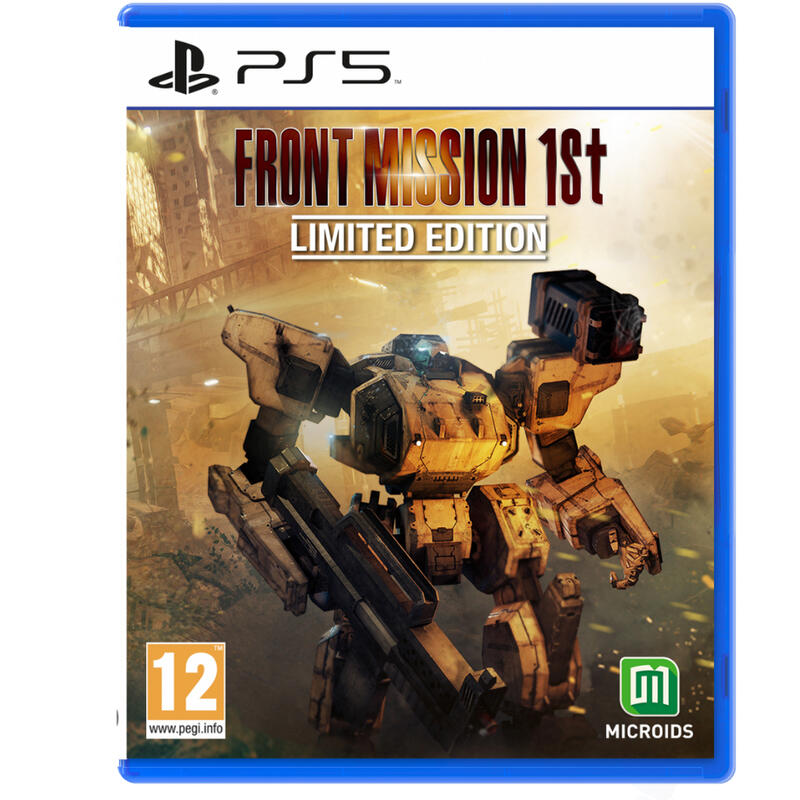 PS5遊戲 限定版 雷霆任務 1st 重製版 Front Mission 1st 中英文版 【板橋魔力】