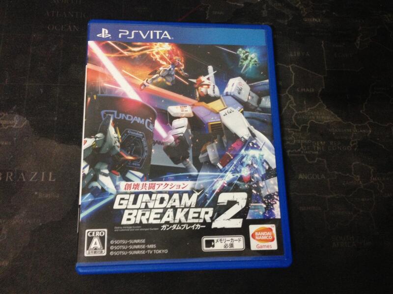 天空艾克斯 現貨 日版 PSV PS VITA鋼彈創壞者2(鋼彈破壞者2)  Gundam Breaker2