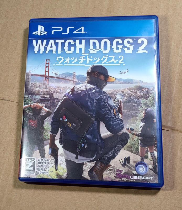 便宜賣！PS4日版遊戲- 看門狗 2 Watch Dogs 2（瘋電玩）無刮
