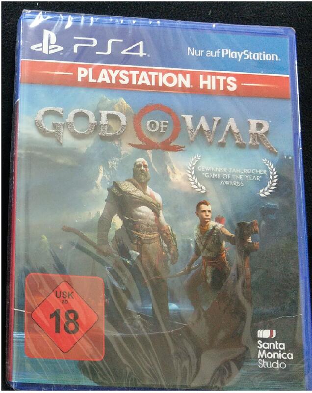 PS4【God of War 戰神】Playstation Hits版 全新未拆