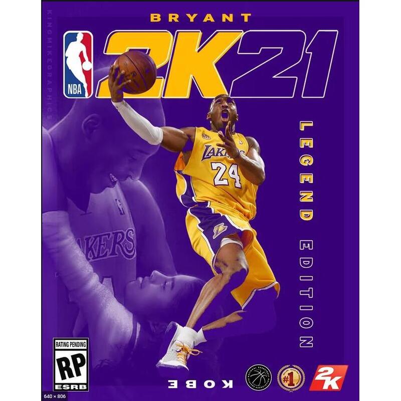 NBA 2K21 繁體中文 美國職業籃球聯賽 中文版 PC電腦單機游戲光盤 光碟 免steam