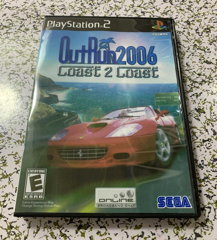 『星之漫』PS2 彩盤有盒 outrun2006coast2 英文版