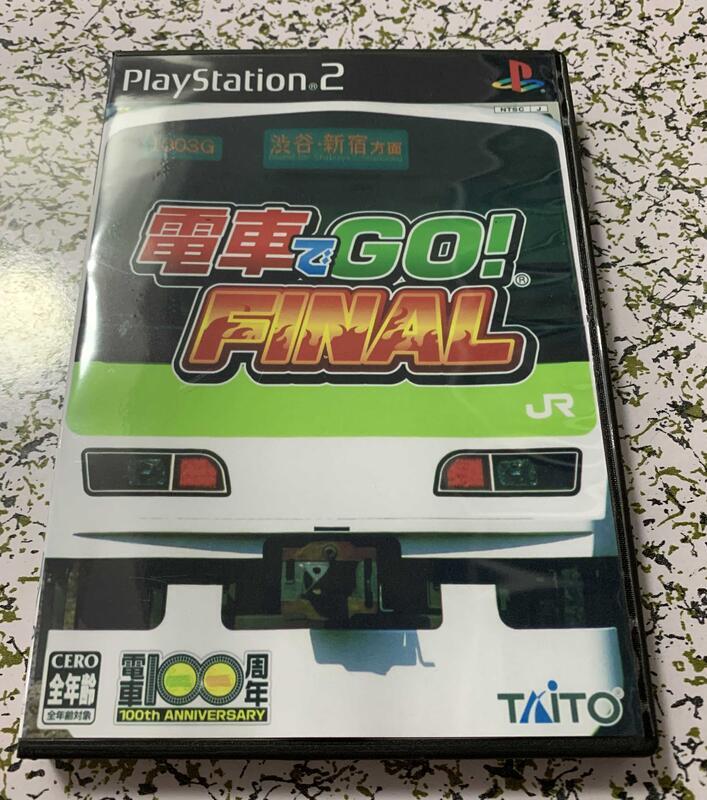 『星之漫』PS2 彩盤有盒 電車GO FINAL J