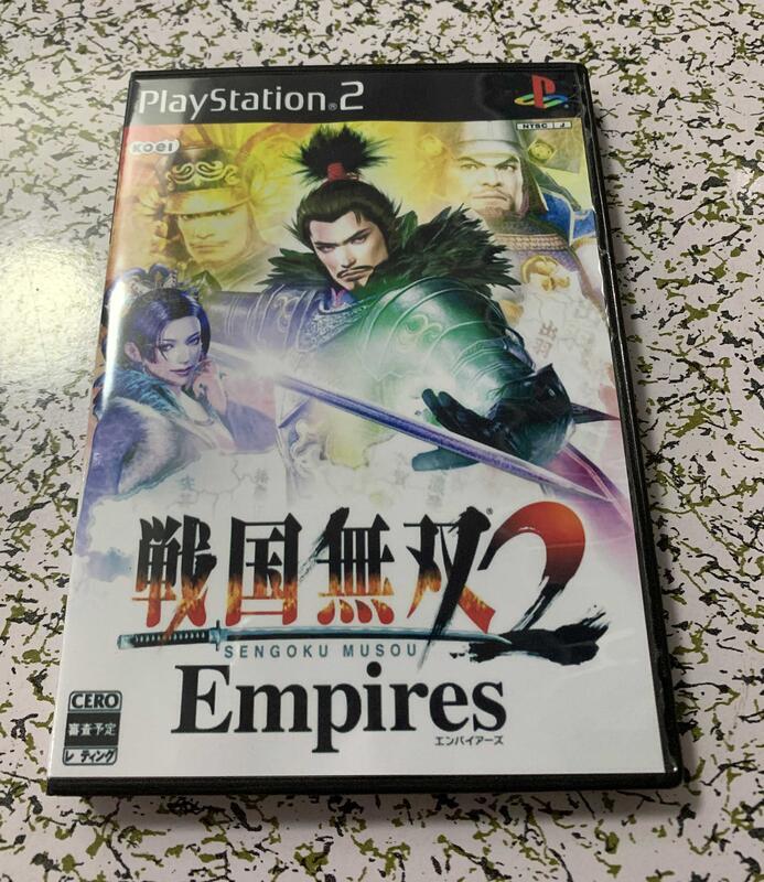 『星之漫』PS2 彩盤有盒 戰國無雙2帝國 JP版