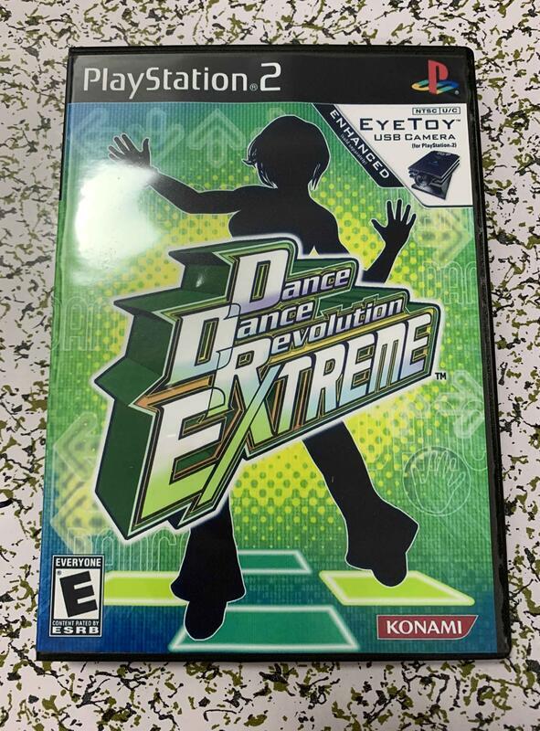『星之漫』PS2 彩盤有盒 DDR EXTREME 英文版