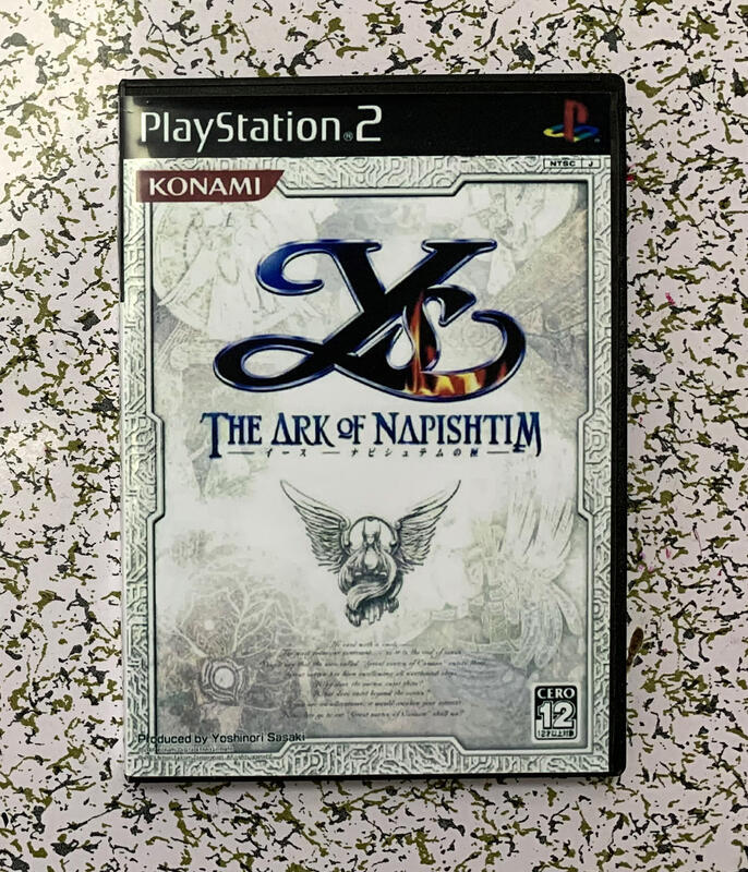 『星之漫』PS2 彩盤有盒 伊蘇6 JP版