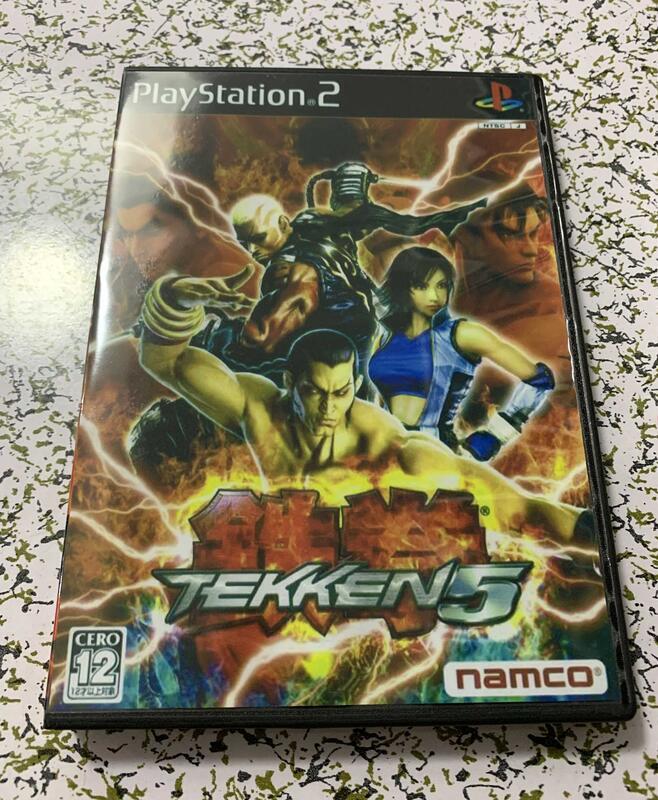 『星之漫』PS2 彩盤有盒 鐵拳5 JP版