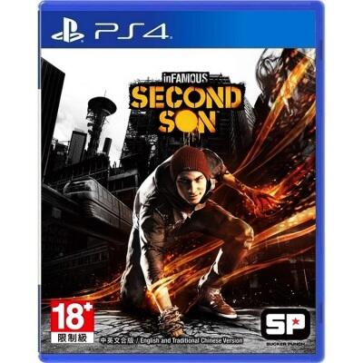 PS4 遊戲 無名英雄3 次子 inFamous Second Son 港版中文英文
