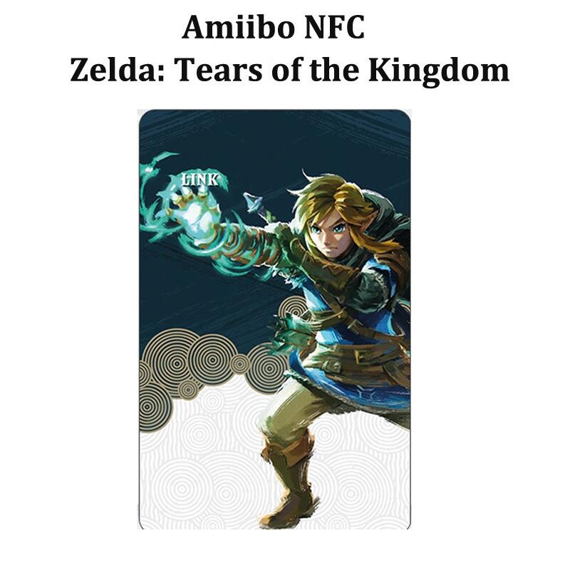 塞爾達傳說王國之淚 Link Amiibo 聯動卡適用於 Nintendo Switch 和 Switch Oled /