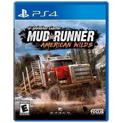 PS4 旋轉輪胎 泥濘奔馳 越野飛馳 美洲荒野版Spintires MudRunner