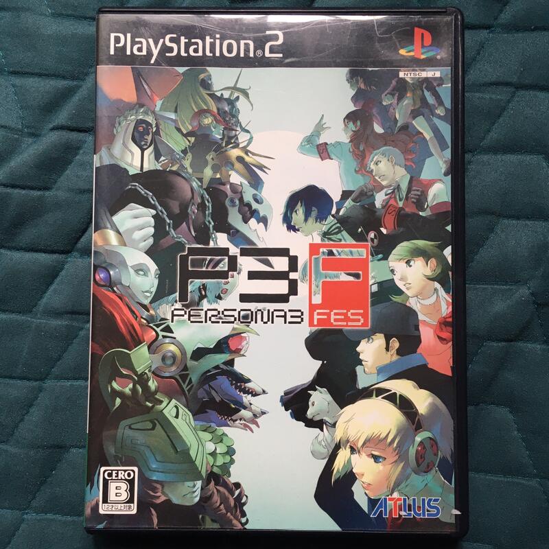 【小新嚴選】PS2正版游戲 P3F/女神異聞錄3FES ，單獨啟動版，日