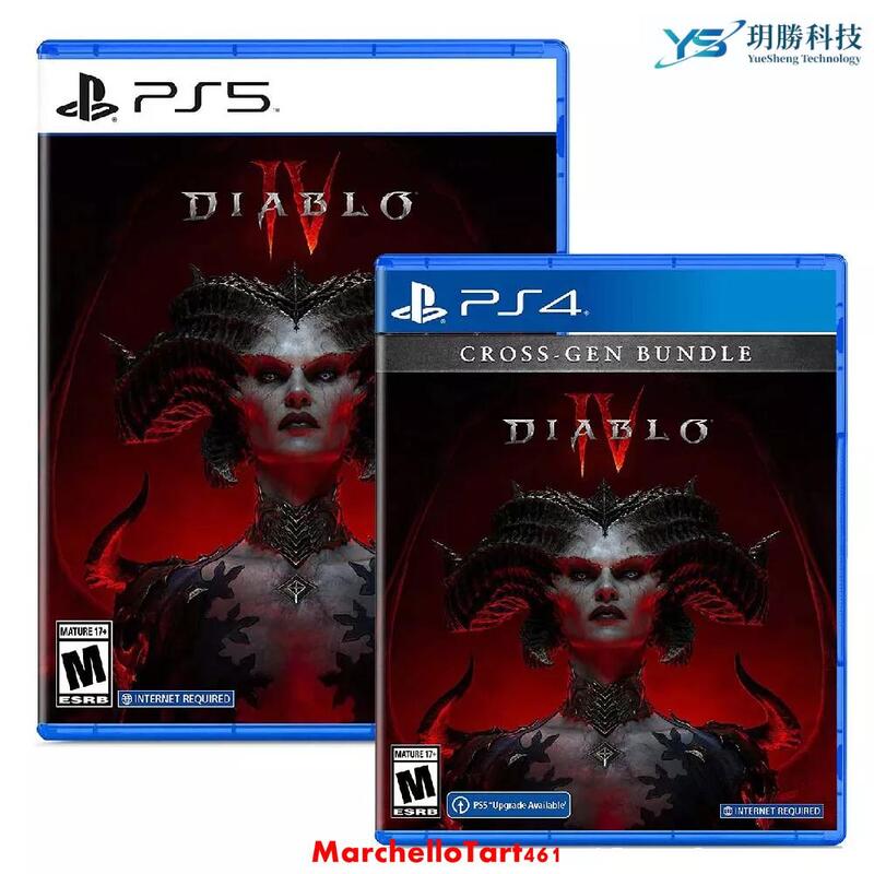 PS4 PS5 暗黑破壞神 4 Diablo IV 迪亞波羅 迪亞布羅 [ 全新現貨 ]