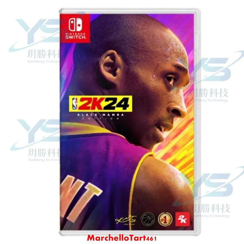 任天堂 Switch NBA 2K24 中文版 Kobe 一般版 中文版 黑曼巴 限定版 全新現貨