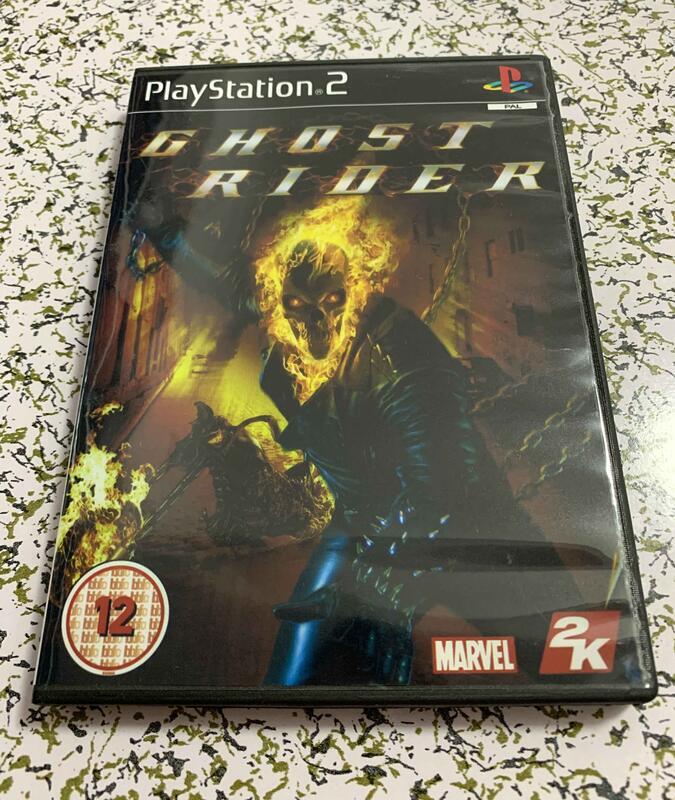 PS2 彩盤有盒 Ghost Rider 英文版『兩盤起售』