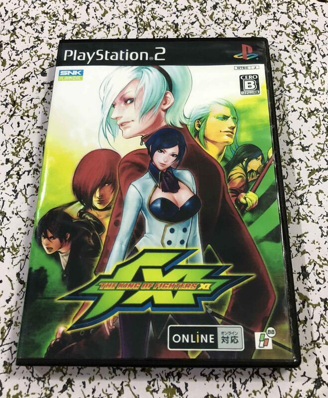 PS2彩盤有盒 拳皇11 JP版『兩盤起售』