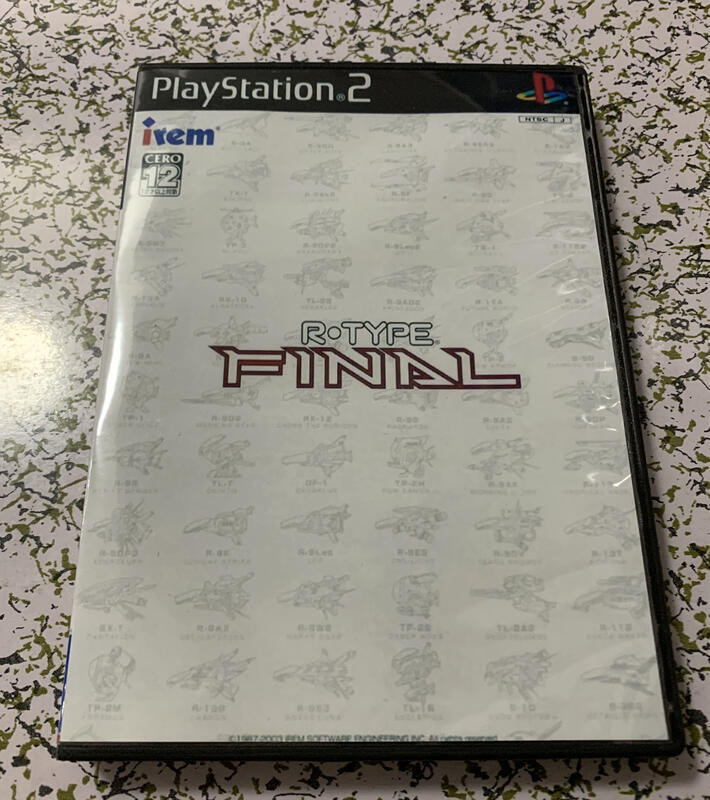 PS2 彩盤有盒 R TYPE 神龍戰機 FINAL『兩盤起售』