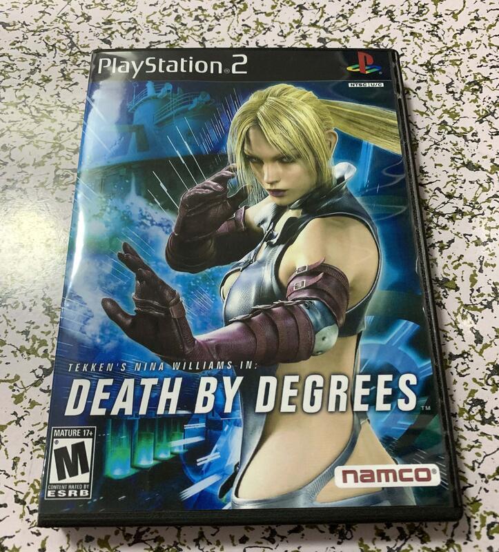 PS2 彩盤有盒 鐵拳妮娜 中文版『兩盤起售』