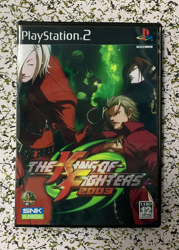 PS2 彩盤有盒 拳皇2003 JP版『兩盤起售』