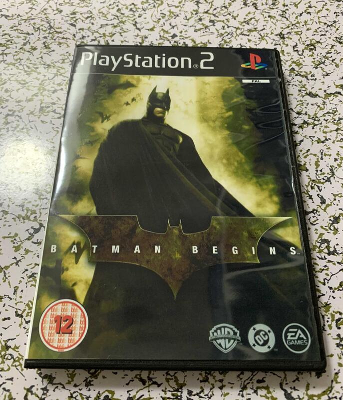 PS2 彩盤有盒 蝙蝠俠誕生 英文版『兩盤起售』