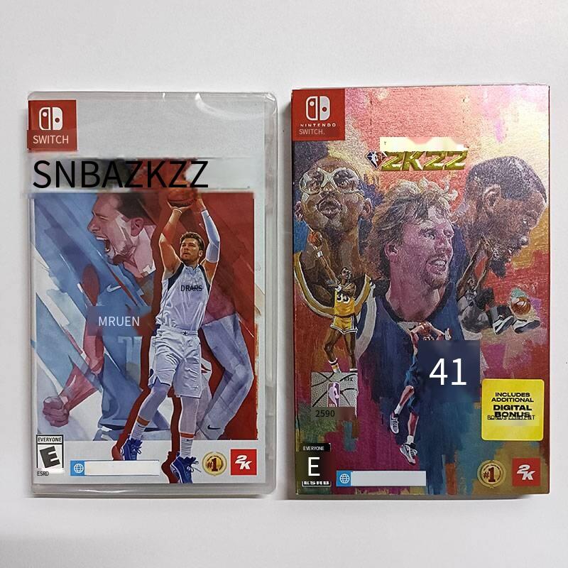 NS Switch游戲 NBA2K22 NBA 2K22 籃球2022 75周年限定版 中英文