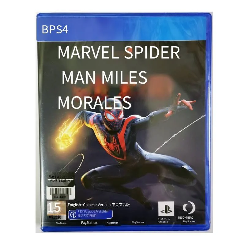 PS4游戲 漫威蜘蛛人 邁爾斯莫拉里斯 新鄰居 可升級PS5 港版中文
