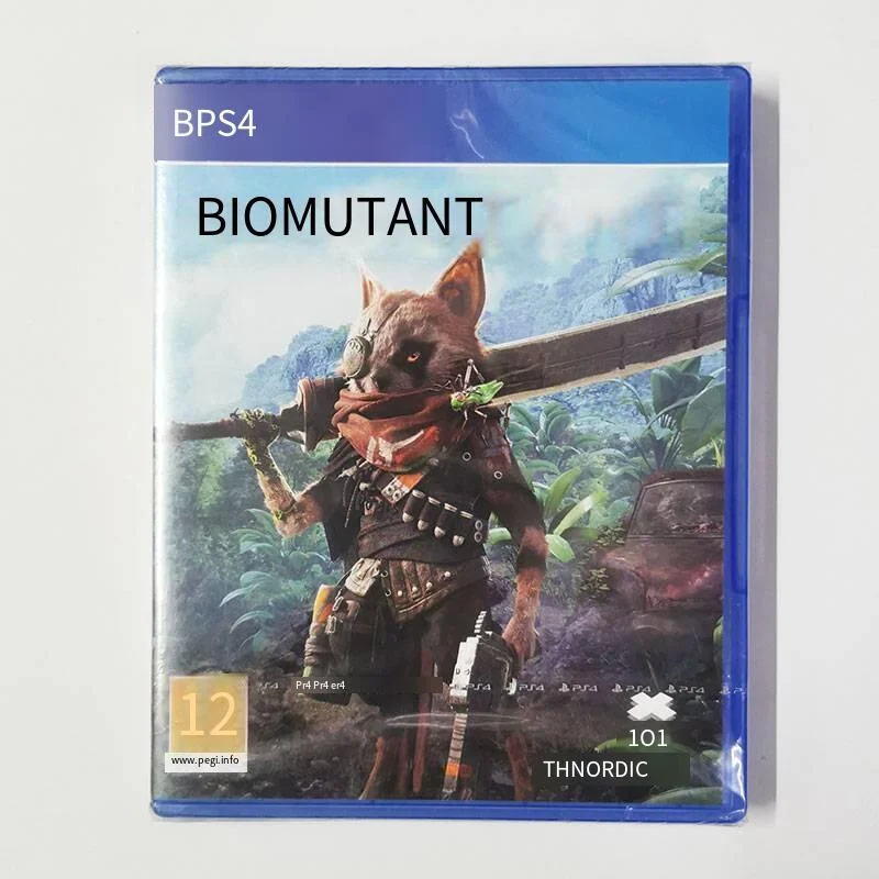 PS4游戲 生化變種 突變紀元 Biomutant 歐版中文 現貨