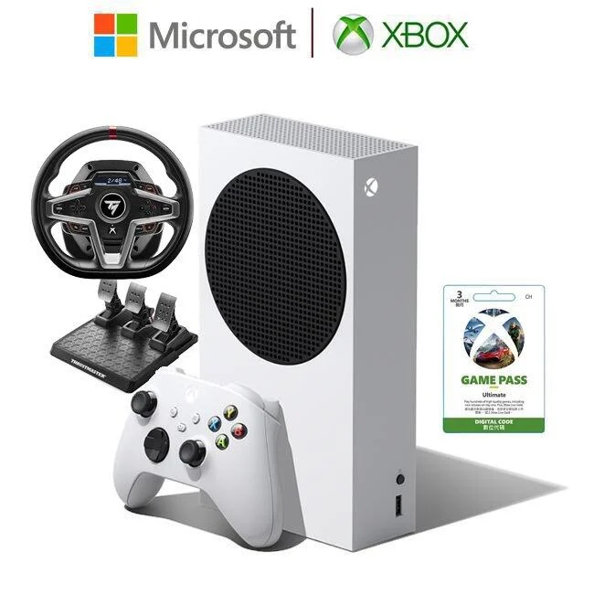 【民權橋電子】Microsoft微軟 Xbox Series S 512GB遊戲主機 加XGPU 3個月*1 加賽車方向盤