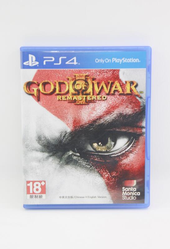 【青蘋果】PS4：戰神3重製版 God of War 3 Remastered 中文版 二手遊戲片 #NH131