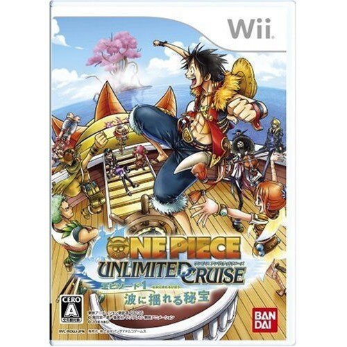 Wii　航海王 無限巡航 第1章 波浪中的秘寶 初回版 (海賊王 One Piece)　純日版 二手品