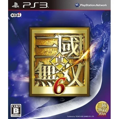 PS3　真三國無雙 6 初回版　純日版 二手品
