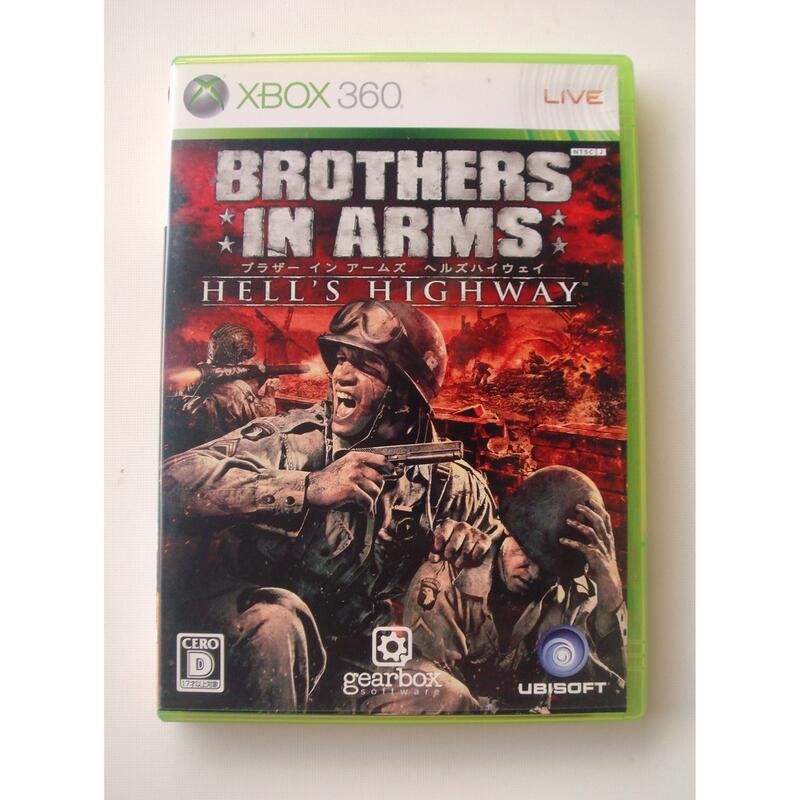 XBOX360 榮耀戰場 地獄棧道 日版(ONE可玩) Brothers in Arms