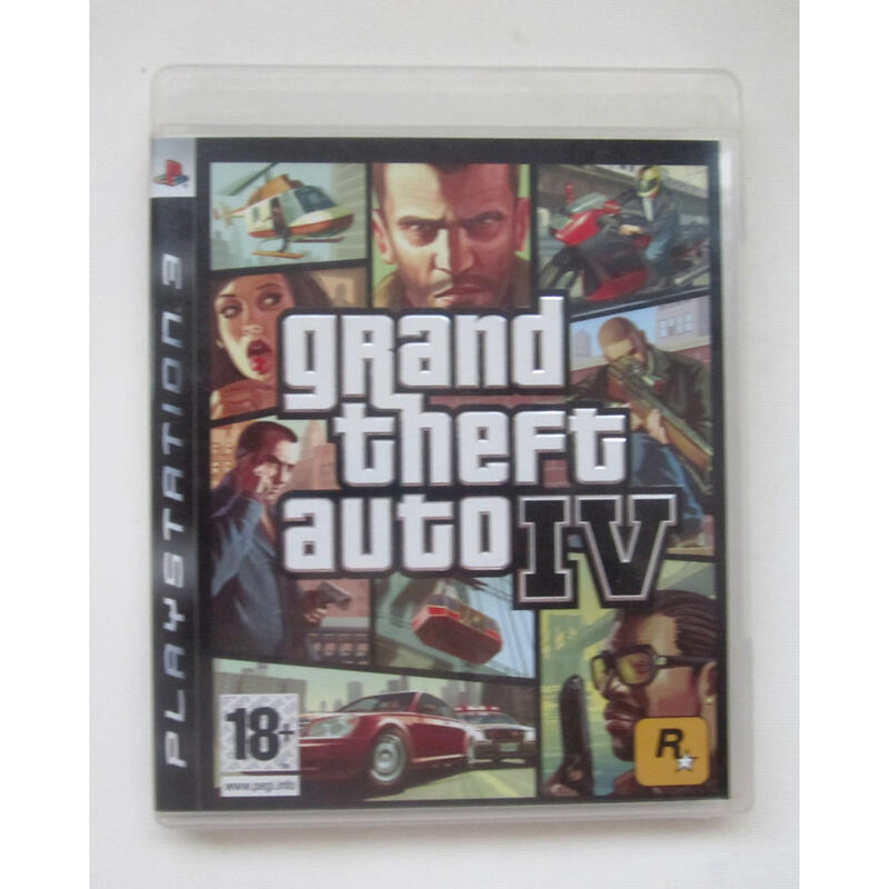 PS3 俠盜獵車手系列 俠盜獵車手4，5  中文 Grand Theft Auto GTA