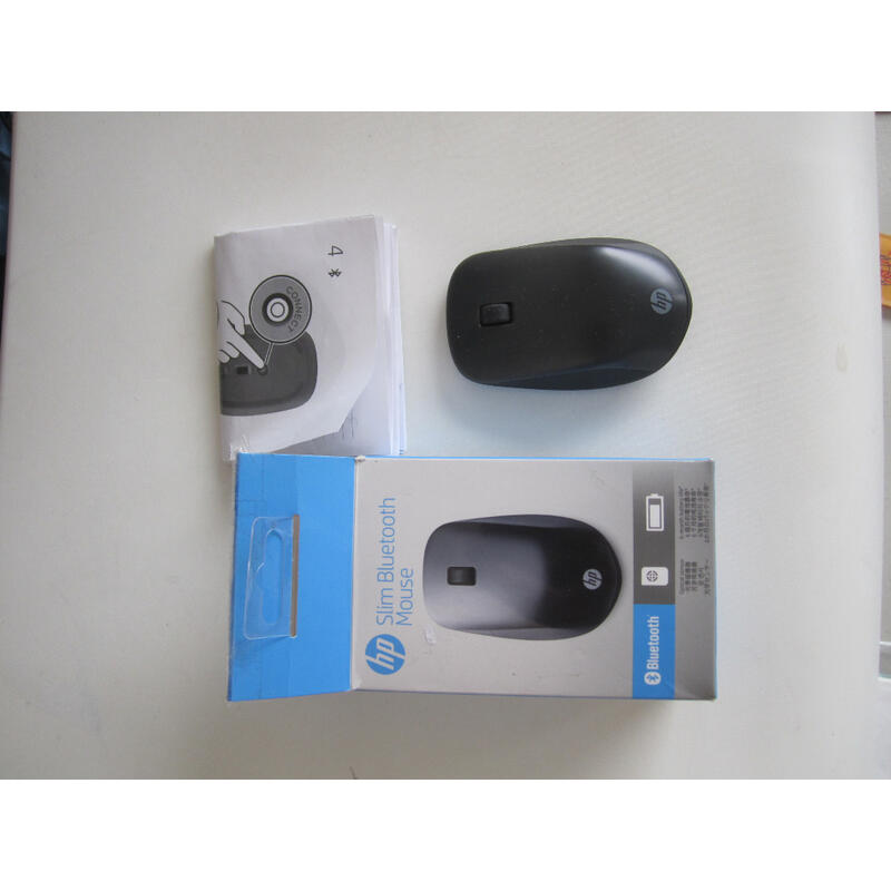 HP Slim Bluetooth Mouse (HP 極薄無線藍牙滑鼠)薄型外出好帶 WI10可用