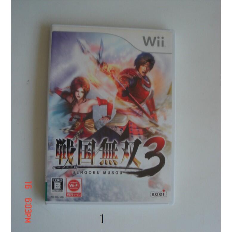 Wii 戰國系列 戰國無雙3  戰國 BASARA 3 KATANA 戰國無雙3 猛將傳