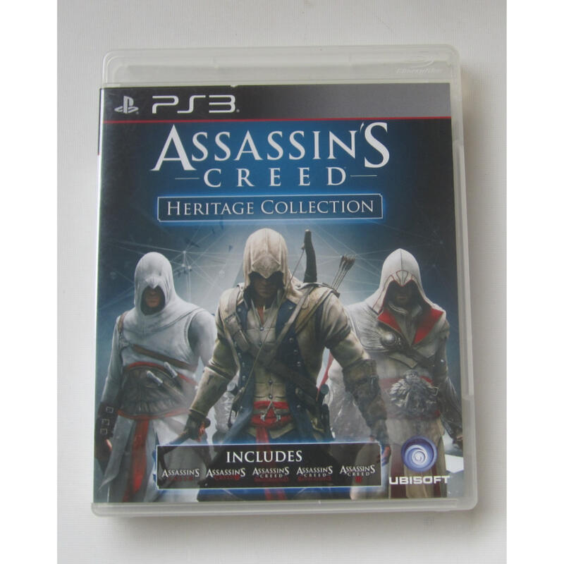 PS3  刺客教條 遺產合輯 英文版 Assassin's Creed Heritage Collection