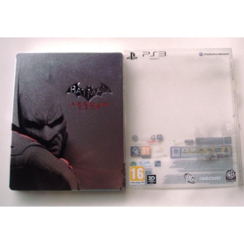 PS3 蝙蝠俠 阿卡漢城市 鐵盒限量版 英文版 BATMAN ARKHAM CITY