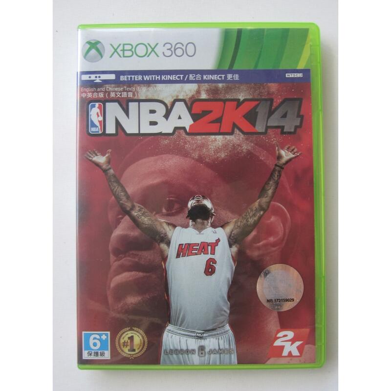 XBOX360 NBA 2K14 中英合版(KINECT)