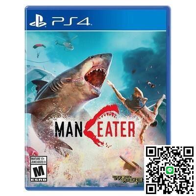 中文 全新正版原裝PS4遊戲光盤 食人鯊 深海狂鯊 Maneater