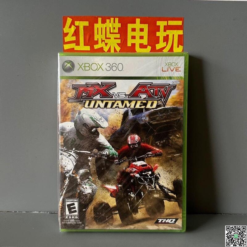 XBOX360正版遊戲光碟MXvsATV 終極大越野 突破控制摩托車美版英文